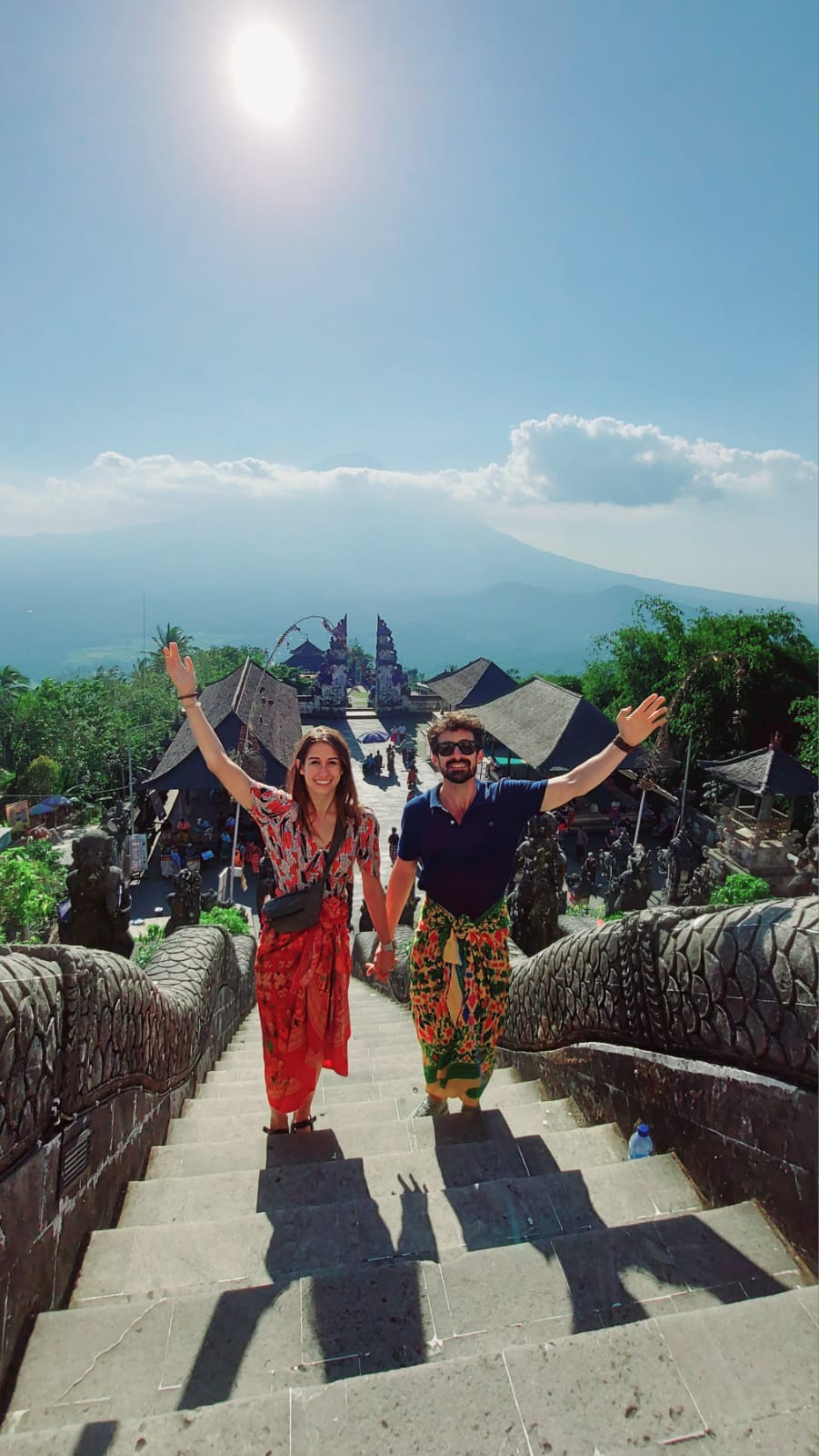 East Bali: Lempuyang Gates of Heaven — guests enjoying the tour experience